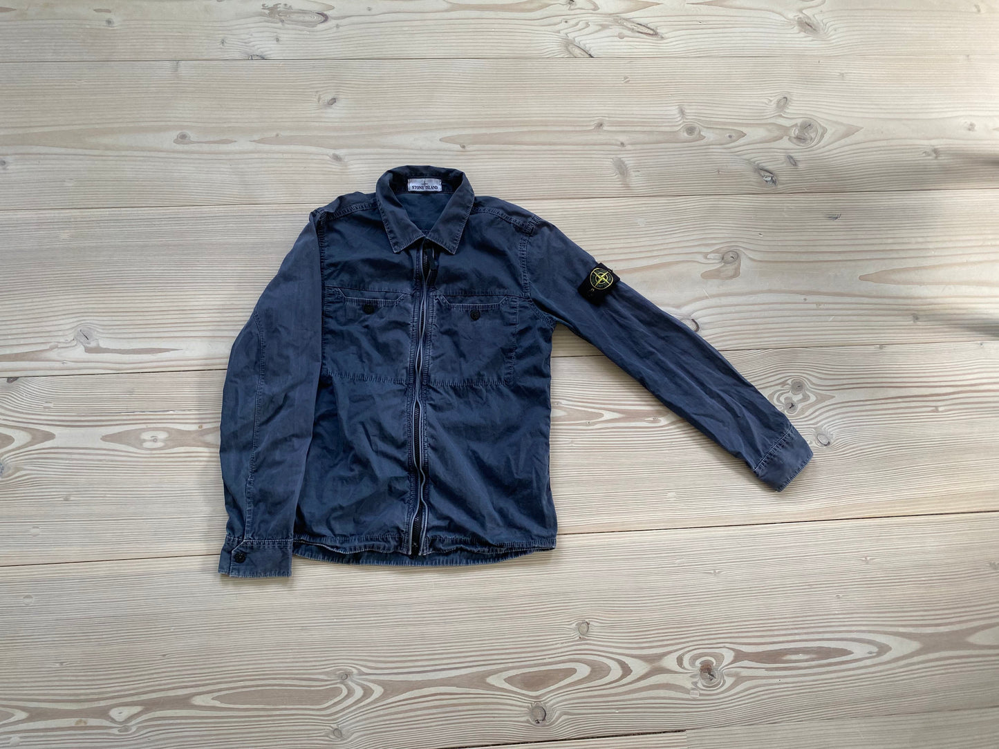 Stone Island 'GARMENT DYED' Overshirt Jakke