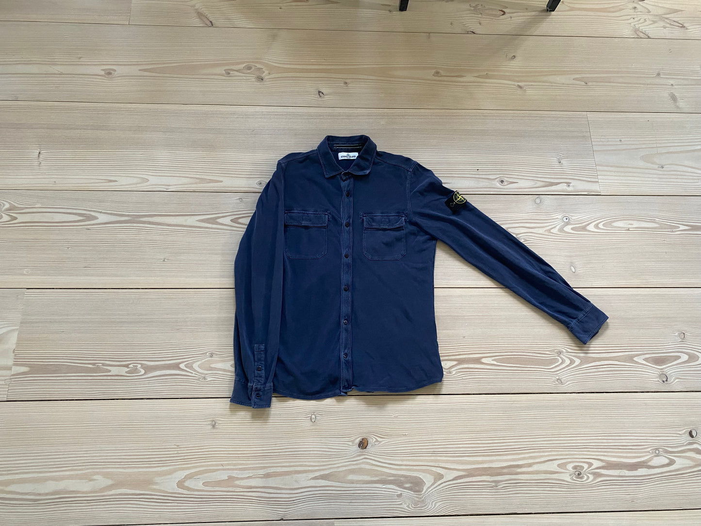 Stone Island 'DOUBLE POCKET' Overshirt Skjorte