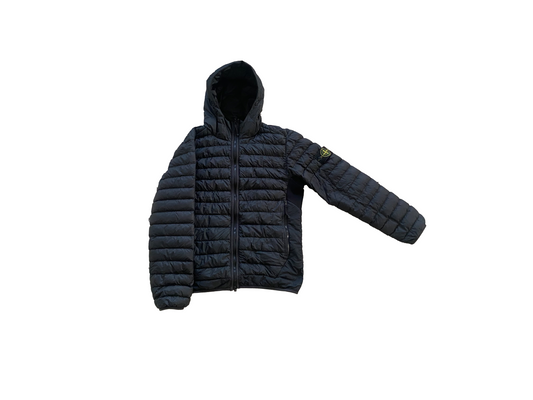 Stone Island 'GARMENT DYED MICRO YARN HOODED DOWN' Jakke