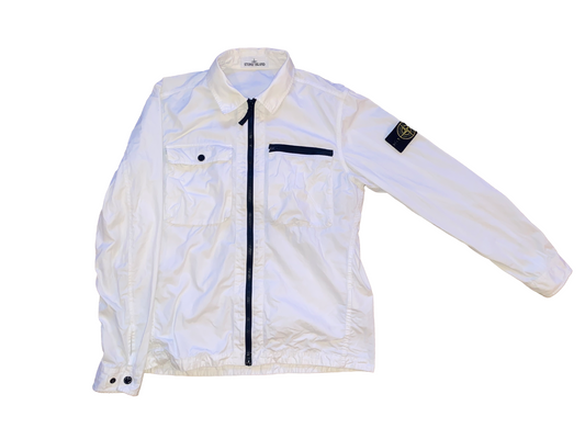 Stone Island 'GARMENT DYED SHIRT JACKET' Jakke