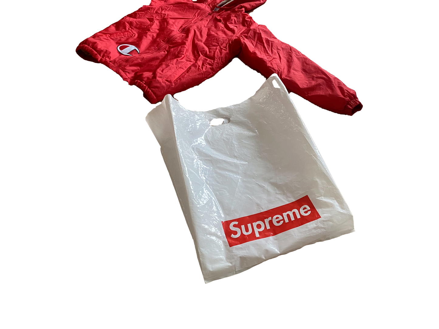 Supreme X Champion 'SHERPA LINED HOODED JACKET' Jakke