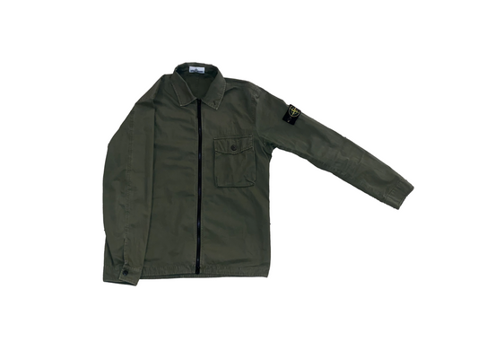 Stone Island 'SINGLE POCKET COTTON' Overshirt Jakke