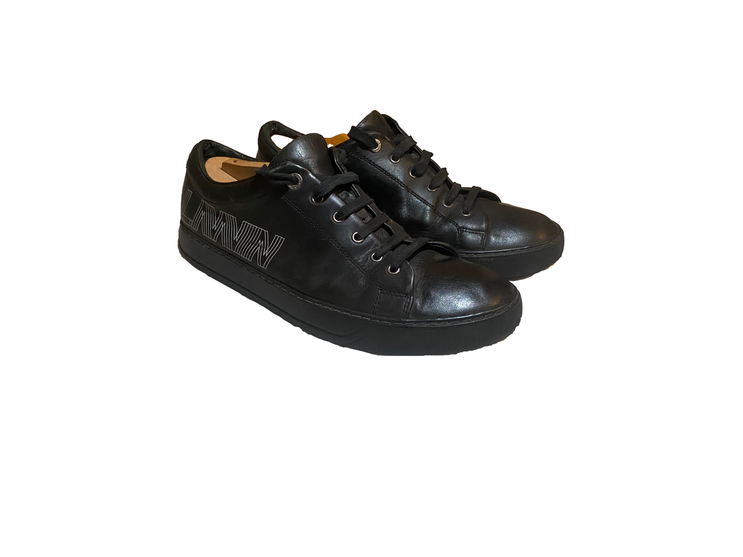 Lanvin 'LOW-TOP LOGO SNEAKERS BLACK' Sko