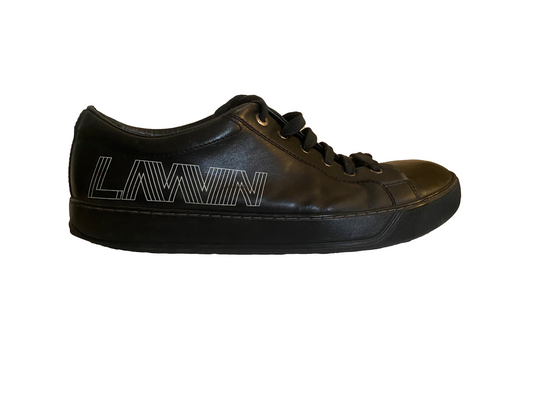 Lanvin 'LOW-TOP LOGO SNEAKERS BLACK' Sko