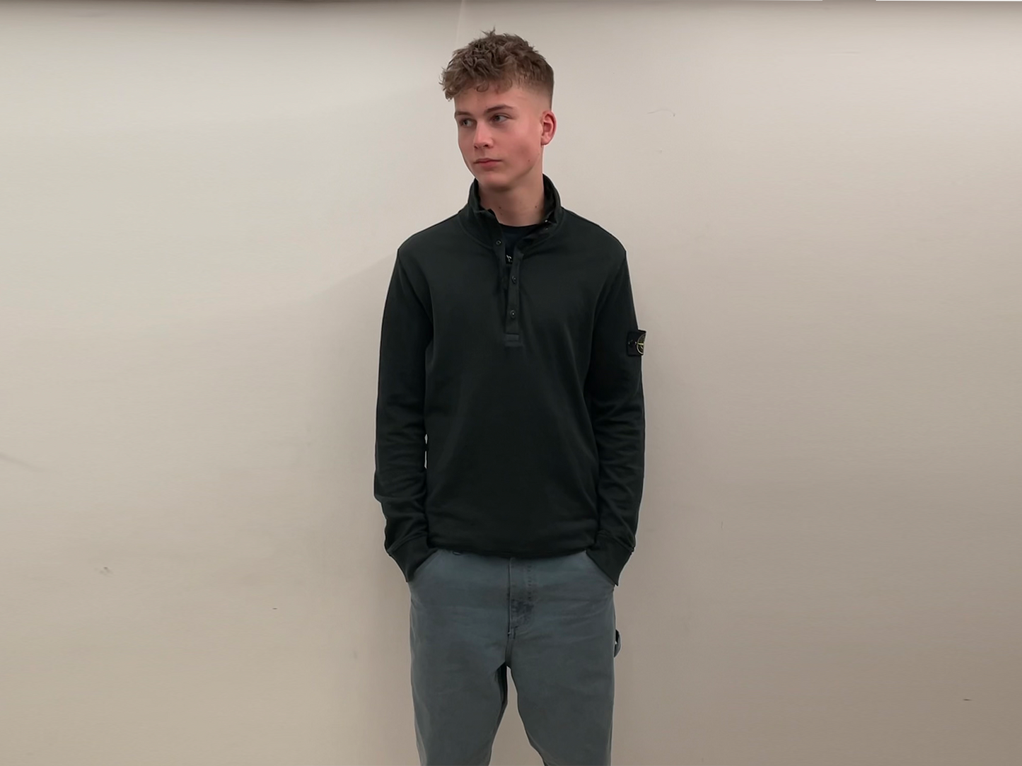 Stone Island 'HALF-ZIP SWEATSHIRT' Trøje